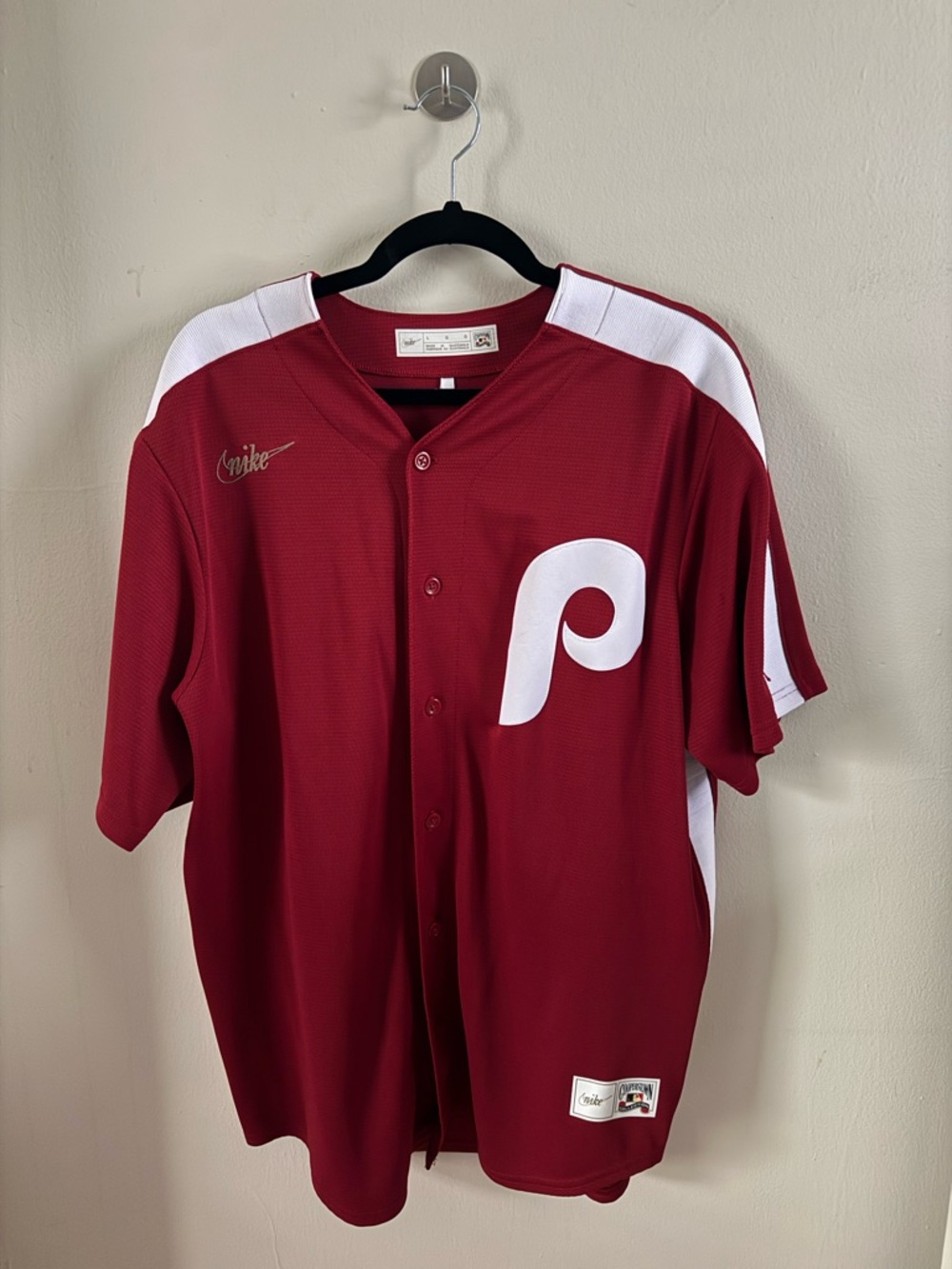 Unisex Bryce Harper Philadelphia Phillies Maroon Jersey Size Large